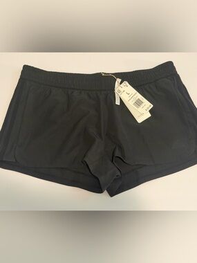 adidas Black Women’s Athletic Shorts with Elastic Waist